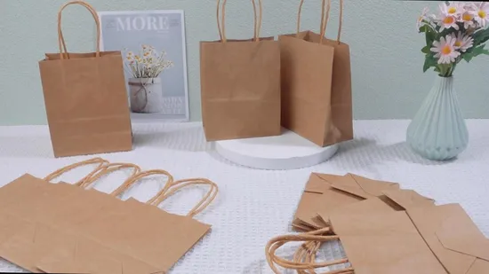 고품질 가격 식품 등급 종이 봉지 포장 커피 빵 봉지