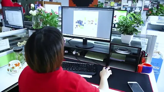 맞춤 색상 크래프트지 캔디 식료품 가방 쇼핑 포장 가방 선물