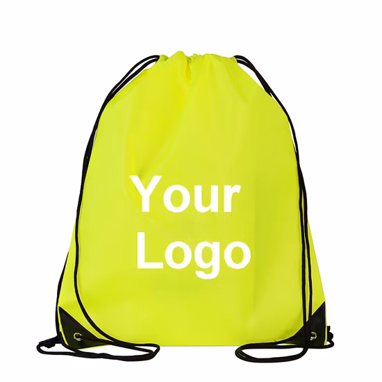 도매 맞춤형 프로모션 폴리에스터 나일론 드로스트링 백팩