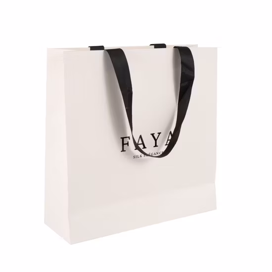 소매용 맞춤형 다채로운 크래프트지 쇼핑백