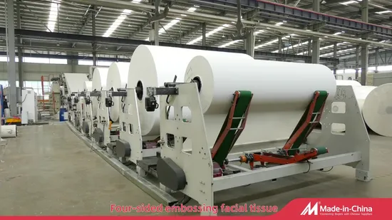 100% 순수 대나무 펄프 소프트 로우 컬러 페이셜 티슈 페이퍼